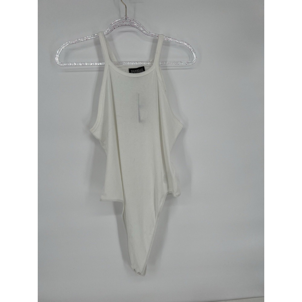 Macy's Danielle Bernstein Womens Sz XL Shirt Thong Tank Bodysuit Top Retail $39
